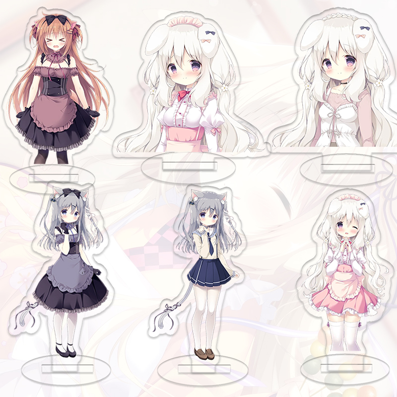 Event Support - Amairo Chocolate Girl Anime Figuur Ornament