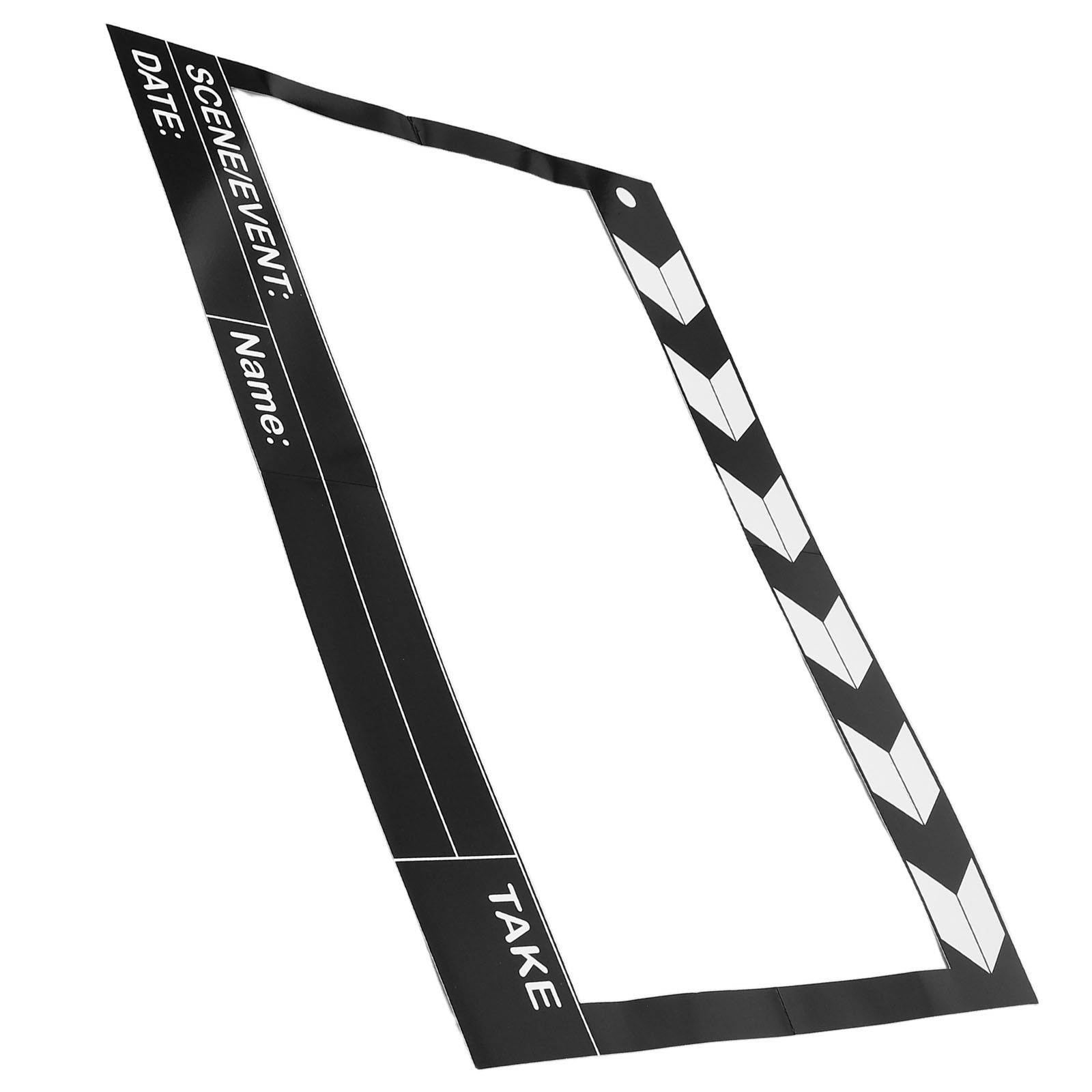 Photo Booth Frame - Accessoires voor filmnacht-fotocabine Zwart-wit filmklapperbord Retro