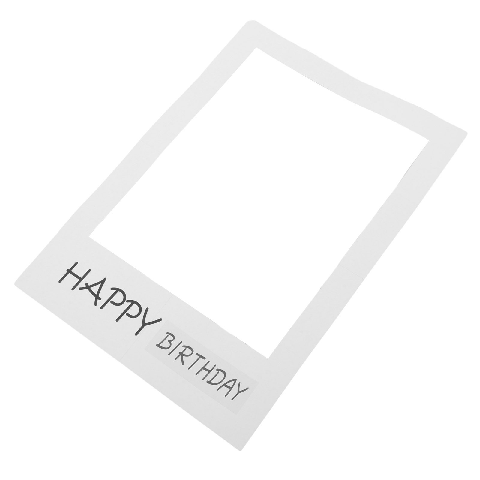 Photo Booth Frame - Verjaardagsfoto-rekwisieten Papieren fotolijstjes Fotocut-outs voor fotohokje