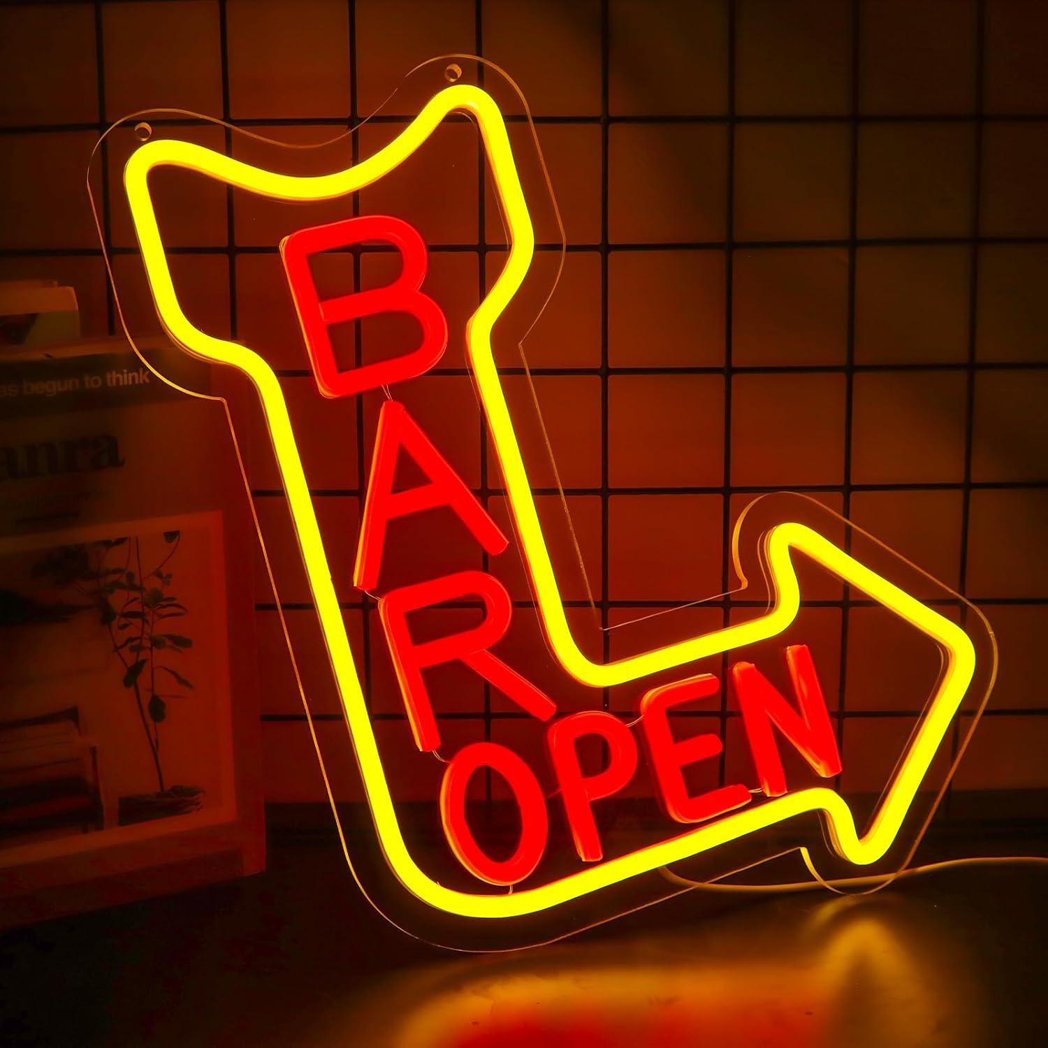 Open Neon Lichtreclame met USB - Neon Sign Party recensie en prijs
