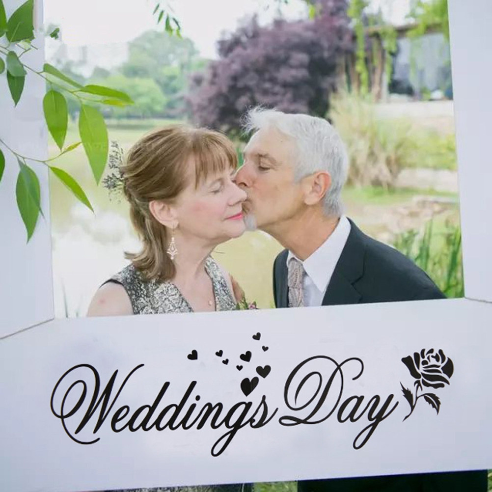 Fotolijst voor de Bruiloftsdag - Photo Booth Frame recensie en prijs