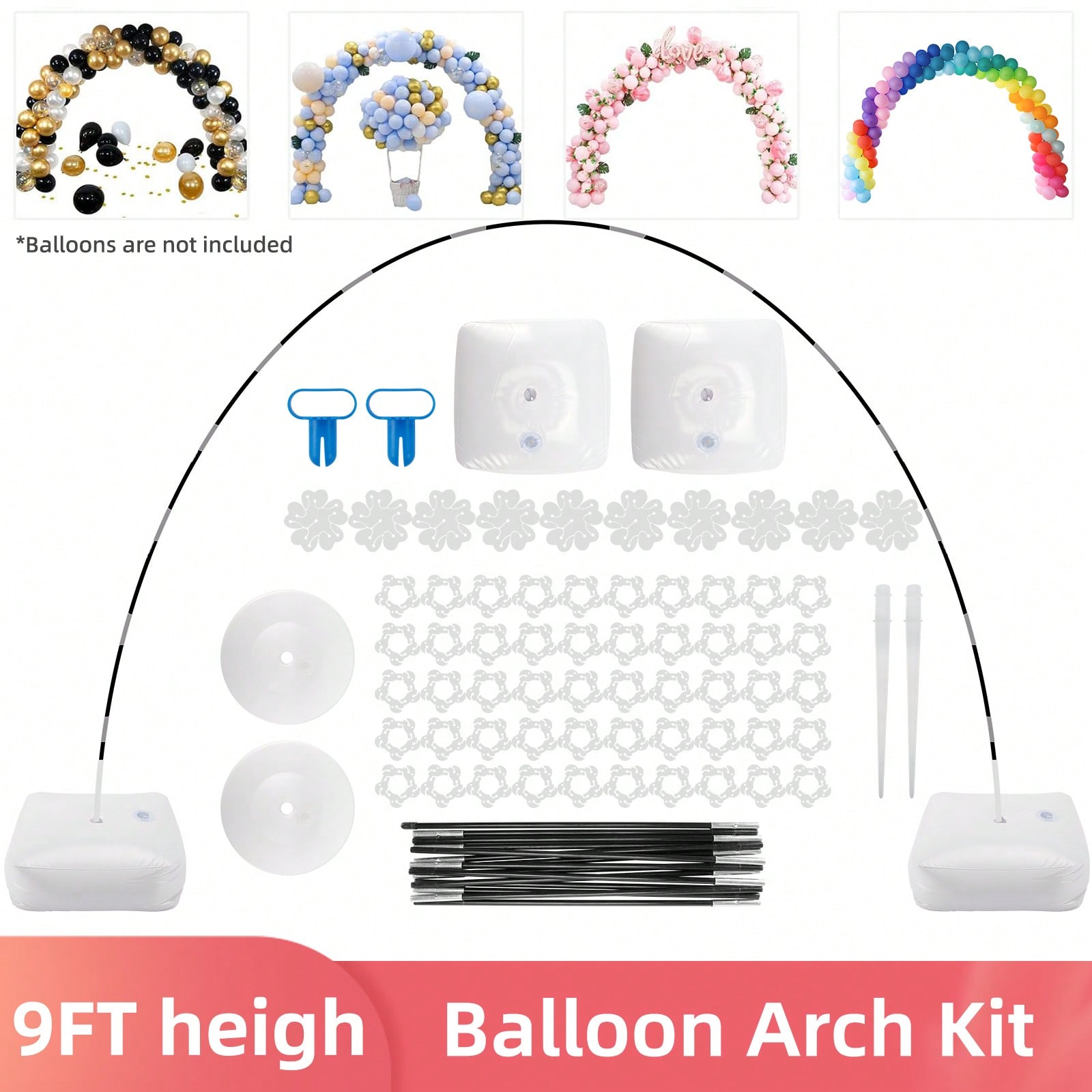 1 Set Ballonboogstandaardset,  - Balloon Arch Kit recensie en prijs