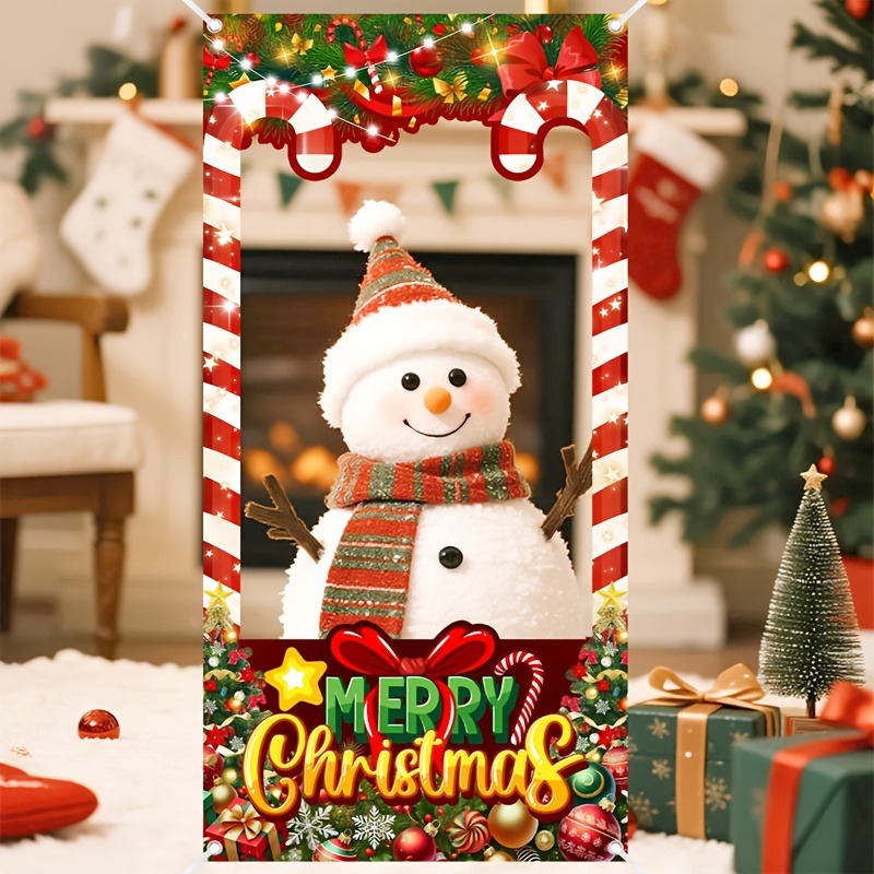 Kerst-snoepstok fotobooth-fram - Photo Booth Frame recensie en prijs