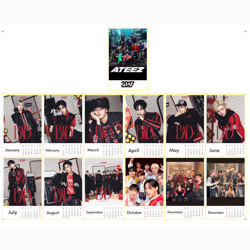 2027 Idol Boy ATEEZ Periphery  - Event Support recensie en prijs
