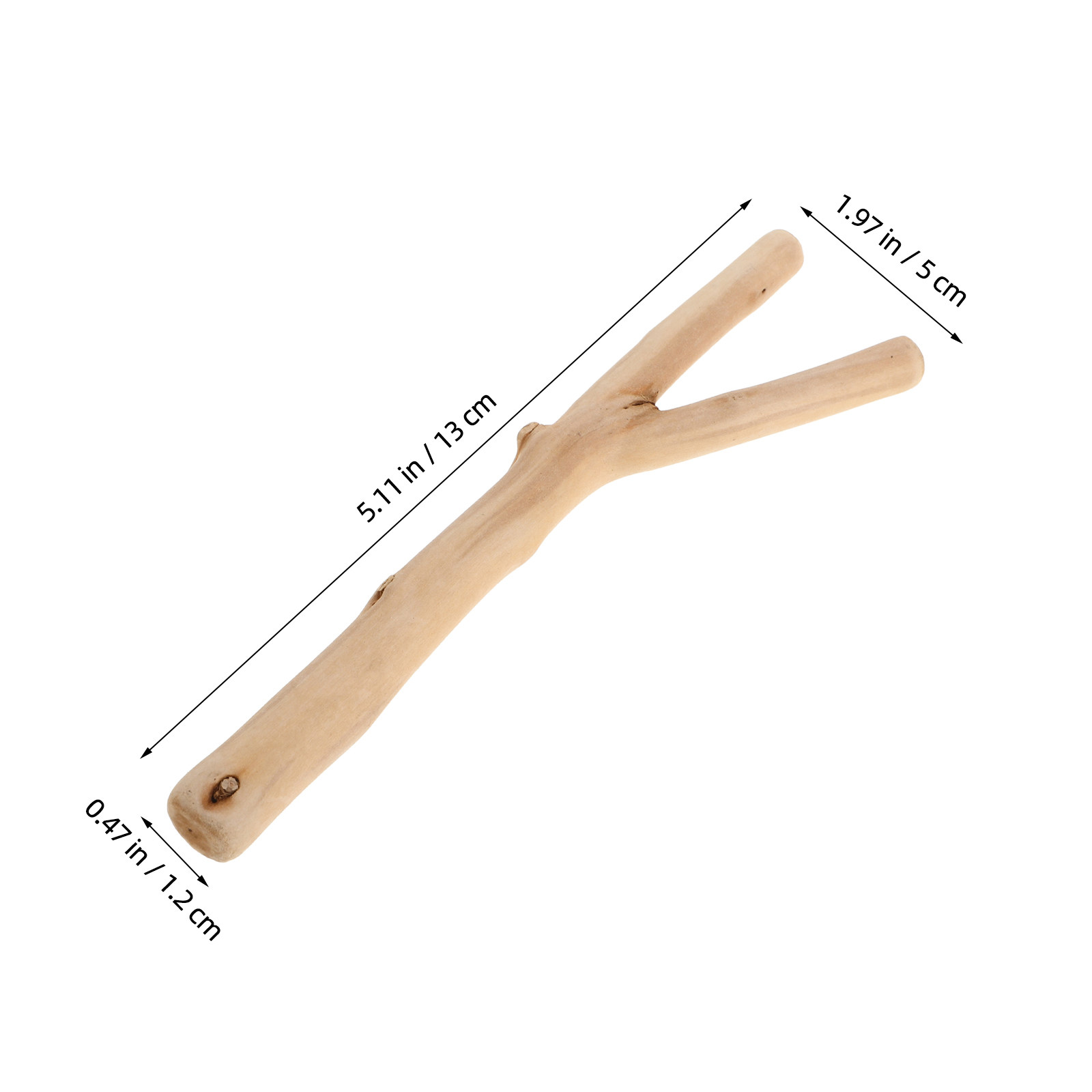 Met de hand gepolijste houten  - Centerpiece Stick recensie en prijs